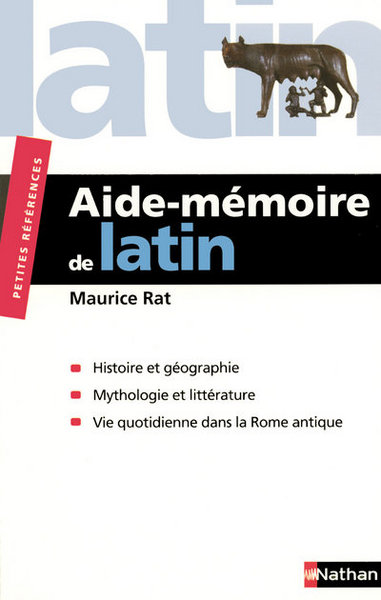 RAT Aide mémoire de latin - Petites références