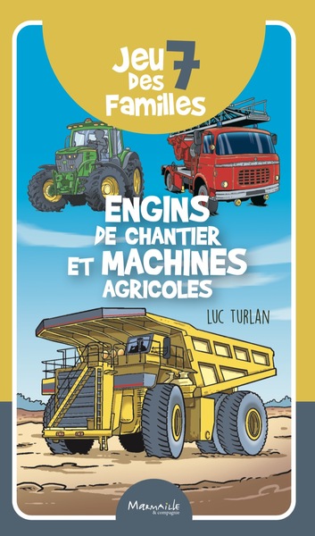 Jeu des 7 familles Engins de chantiers, machines agricoles