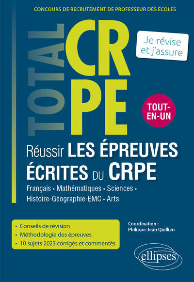 Réussir les épreuves écrites du CRPE