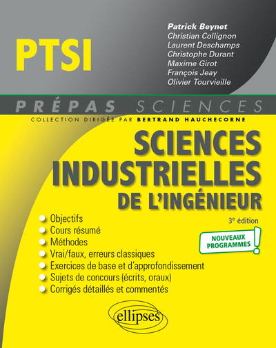 Sciences Industrielles De L'Ingénieur, Ptsi