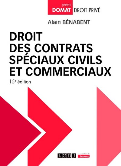 Droit Des Contrats Spéciaux Civils Et Commerciaux