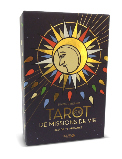 Coffret Tarot de missions de vie - Jeu de 78 arcanes