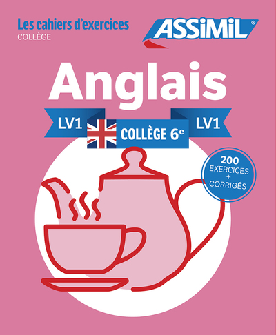 Anglais LV1 Collège 6e (cahier d'exercices)