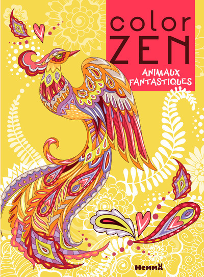 Color Zen - Animaux fantastiques (Phénix)