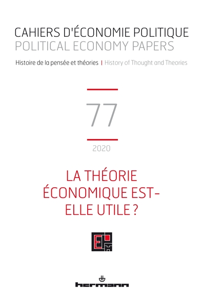 Cahiers d'économie politique N° 77/2020 Volume 77 - Patrick Mardellat