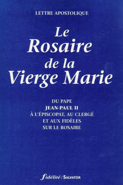 Rosaire de la vierge Marie