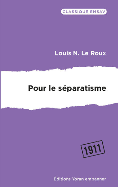 Pour le séparatisme