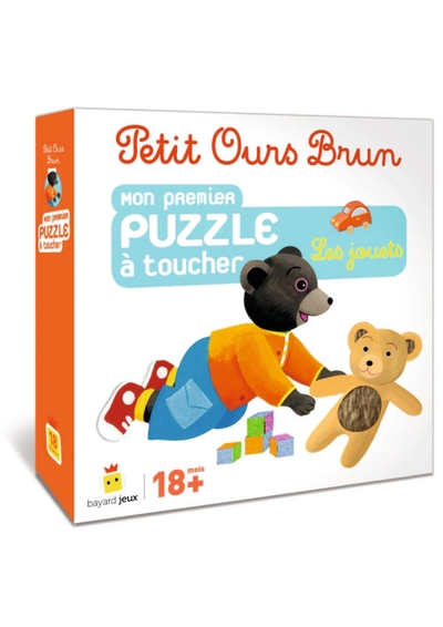 Jeu Petit Ours Brun - Puzzle À Toucher Jouets