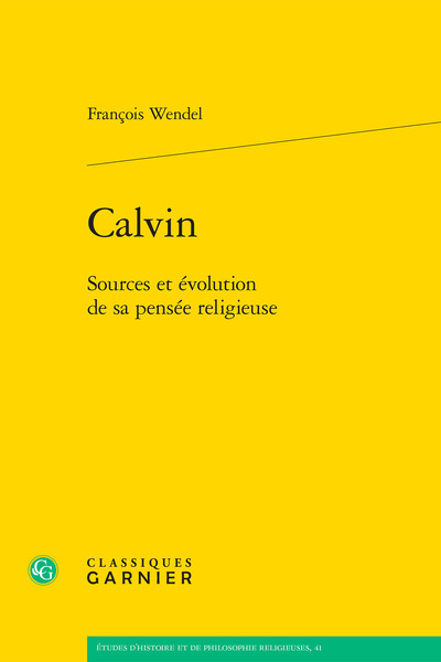 Calvin - Matthieu Arnold