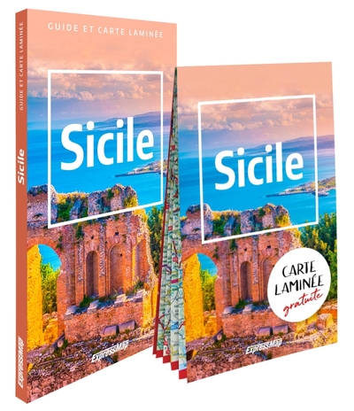 Sicile (guide et carte laminée)