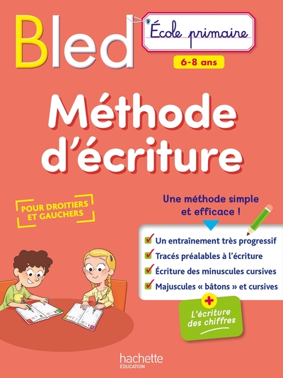 BLED Méthode d'écriture 6-8 ans - COLLECTF