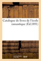 Catalogue de livres de l'école ramantique