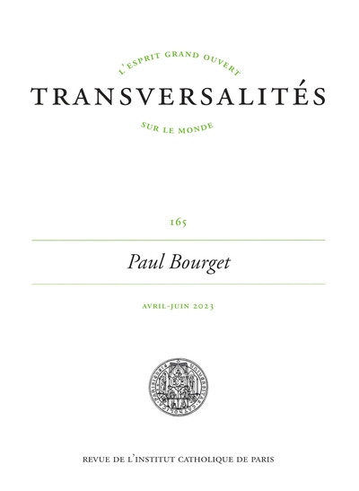 Transversalités N° 167, octobre-décembre 2023 Volume 167