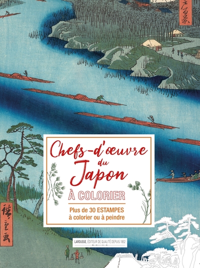 Affiches À Colorier : Chefs D'Oeuvre Et Paysages Du Japon