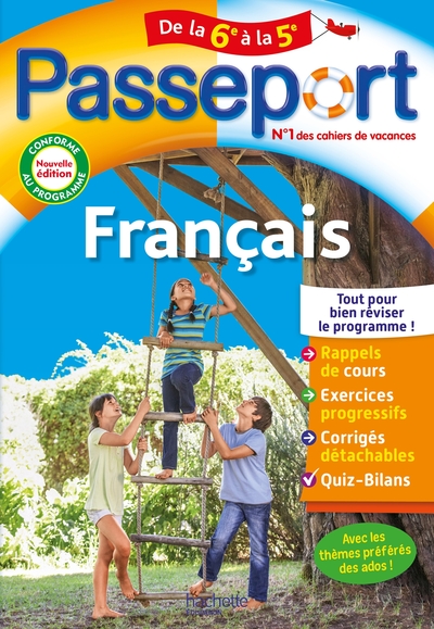 Passeport - Français - De La 6e À La 5e - Cahier De Vacances 2024 - Isabelle De Lisle