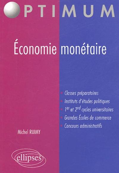 Economie monétaire