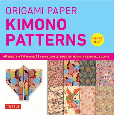 Origami Paper Kimono Patterns (Large 8 1/4