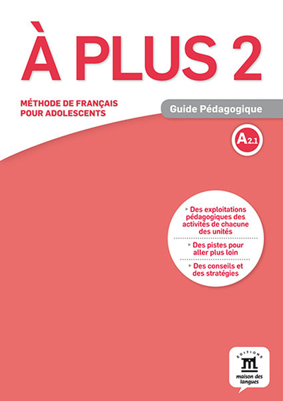 À plus ! 2 - Guide pédagogique