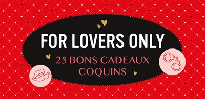 For lovers only - 25 bons cadeaux coquins