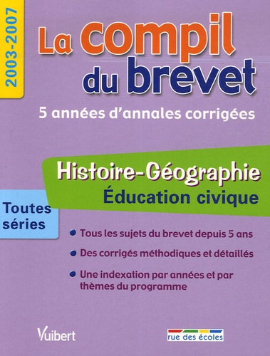 Compil Du Brevet 2007 Histoire-Geographie