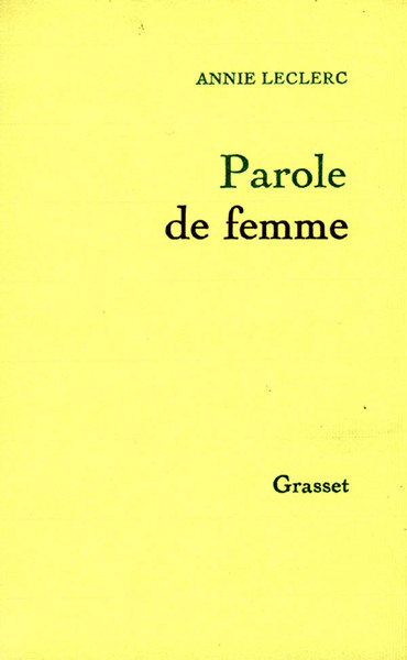 Parole de femme