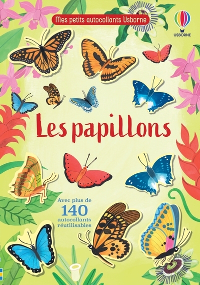 Les papillons - Mes petits autocollants Usborne