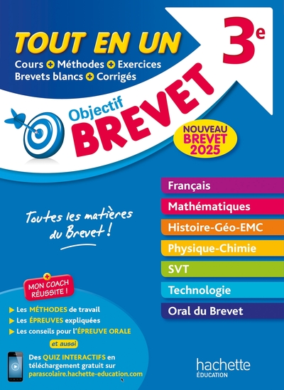 Objectif Brevet Tout-En-Un 2025