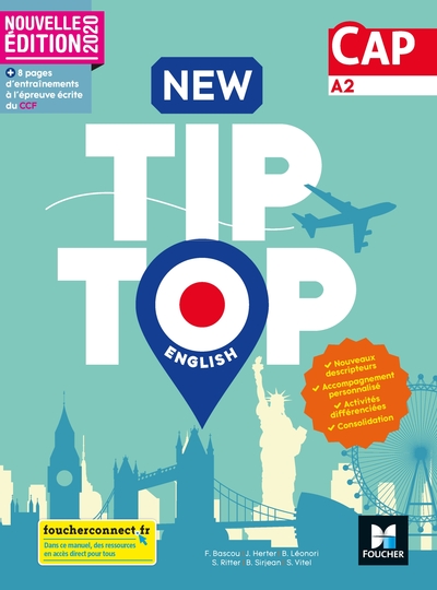 New Tip Top English Cap - Ed. 2020 - Livre Élève