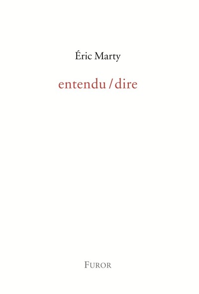 Entendu / Dire