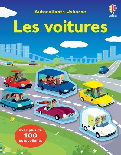 Les voitures - Premiers autocollants - Dès 3 ans