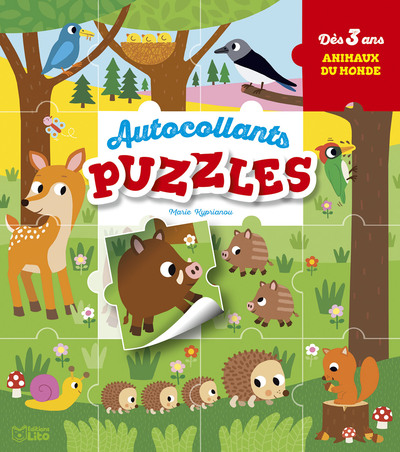 Autocollants puzzles