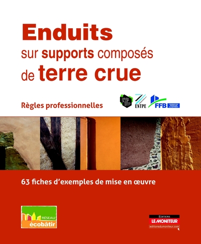 Enduits sur supports composés de terre crue