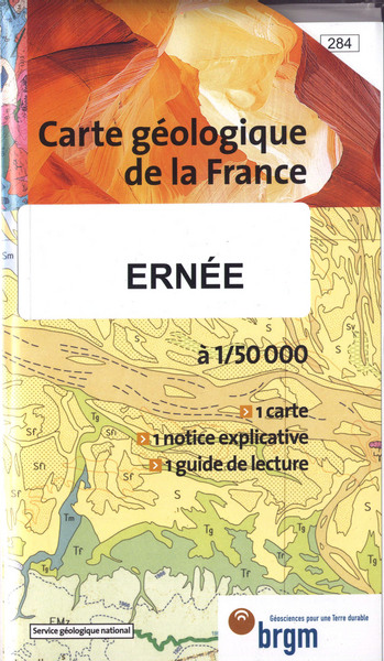 00284 Ernee, Notice Explicative De La Feuille Ernée À 1:50.000