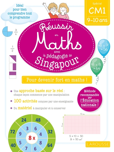 Réussir en maths avec Singapour CM1 - Delphine Urvoy