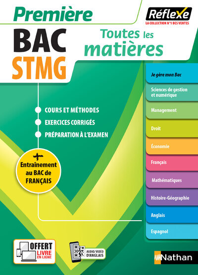 Toutes les matières STMG Première - Réflexe N°23 2023 - Tome 23