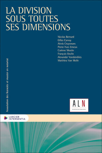 La division sous toutes ses dimensions - GILLES CARNOY