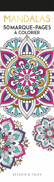 Marque-pages à colorier - Mandalas - Xxx