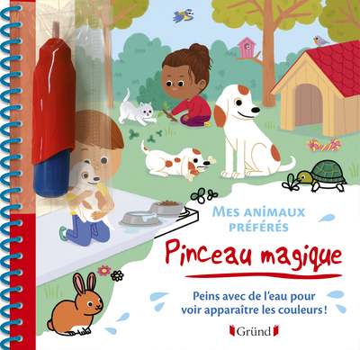 Pinceau magique - Mes animaux préférés - Coline Citron