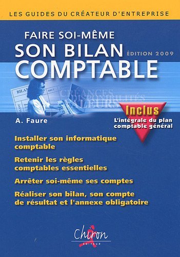 Faire Soi Meme Son Bilan Comptable 2009