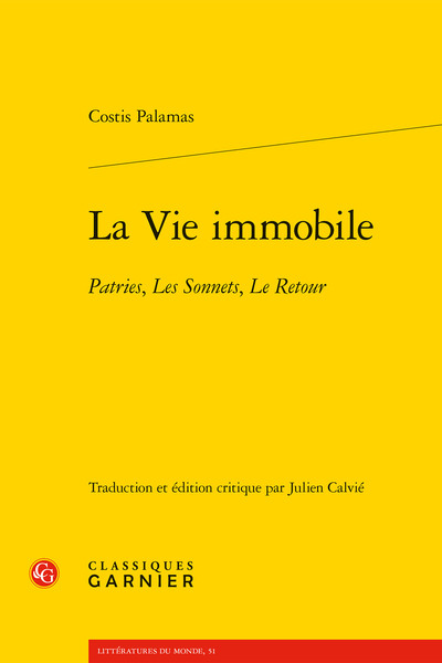 La Vie immobile