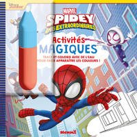 Marvel Spidey et ses amis extraordinaires - Activités magiques (Spidey dans les airs) - Trace et colorie avec de l'eau pour faire ap