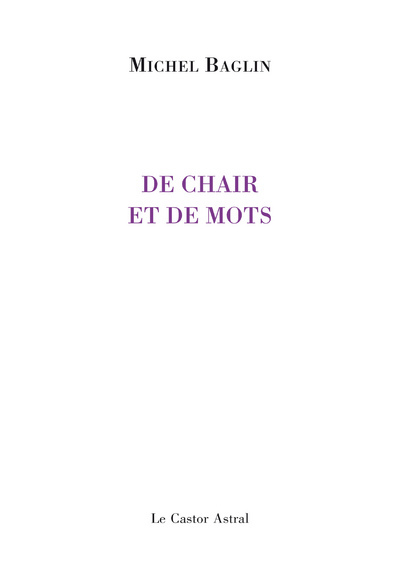 De chair et de mots