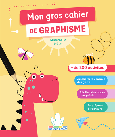 Mon gros cahier de graphisme - Maternelle