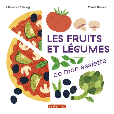 Mes imagiers tout carrés - Les fruits et légumes de mon assiette