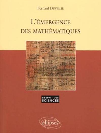 L'Emergence des mathématiques - n°10