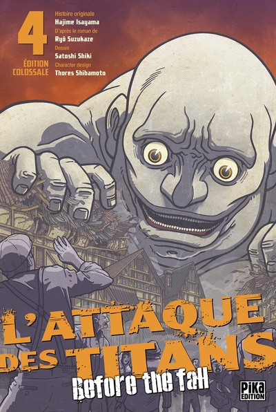 L'attaque des titans - Before the fall Volume 4