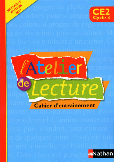 L'Atelier de Lecture - cahier entrainement - CE2