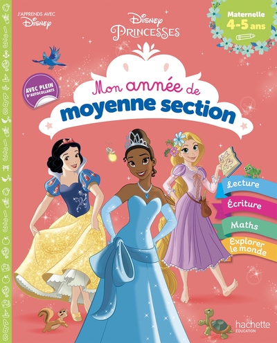 Disney - Princesses - Mon année de Moyenne Section (4-5 ans) - Collectif