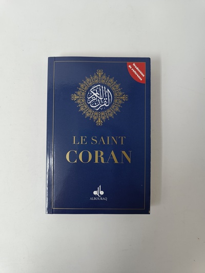 Saint Coran - FranCais  - Poche(11x17) - bleu nuit