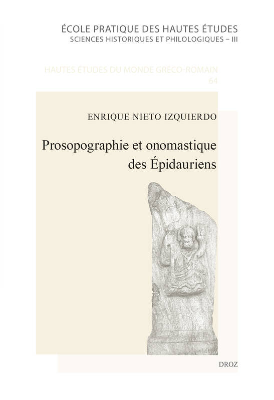 Prosopographie et onomastique des Épidauriens